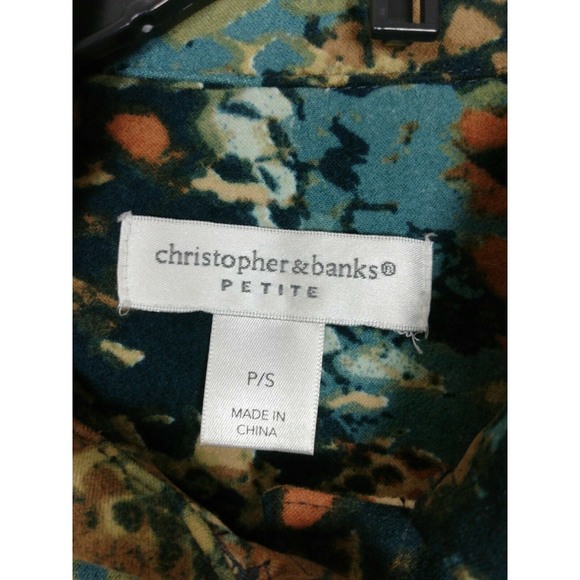 Petite Small Brown Blazer Animal Print Jacket - Picture 4 of 8